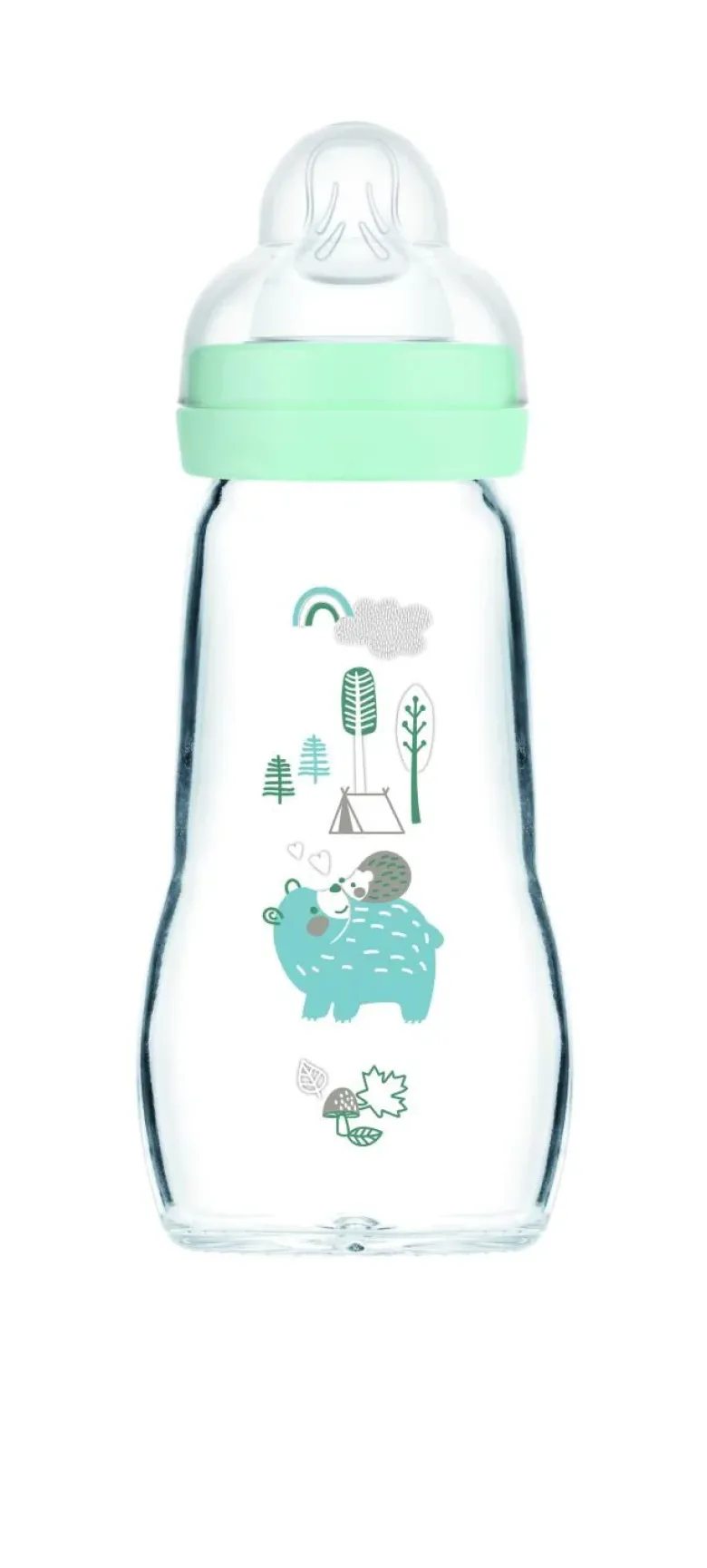 Biberon en verre 2mois et + MAM - 1 biberon 260 mL