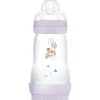 Biberon rose Easy start anti-colique 2+ mois débit 2 Mam - 1 biberon de 260 ml