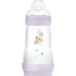 Biberon rose Easy start anti-colique 2+ mois débit 2 Mam - 1 biberon de 260 ml