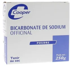 Bicarbonate de sodium officinal en poudre Cooper – boîte 250 g