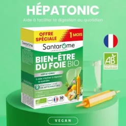 Bien-être du foie hépatonic Bio Santarome