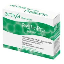 Bien-être PréBioPro libération retardée Activa – 30 gélules