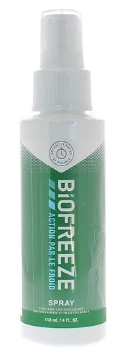 Biofreeze+ spray action par le froid - spray de 118 ml