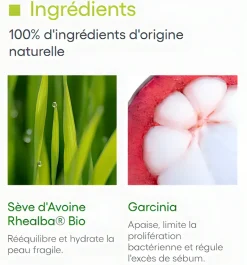 Biology AC Eau micellaire nettoyante purifiante bio A-derma