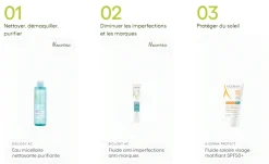 Biology AC Eau micellaire nettoyante purifiante bio A-derma