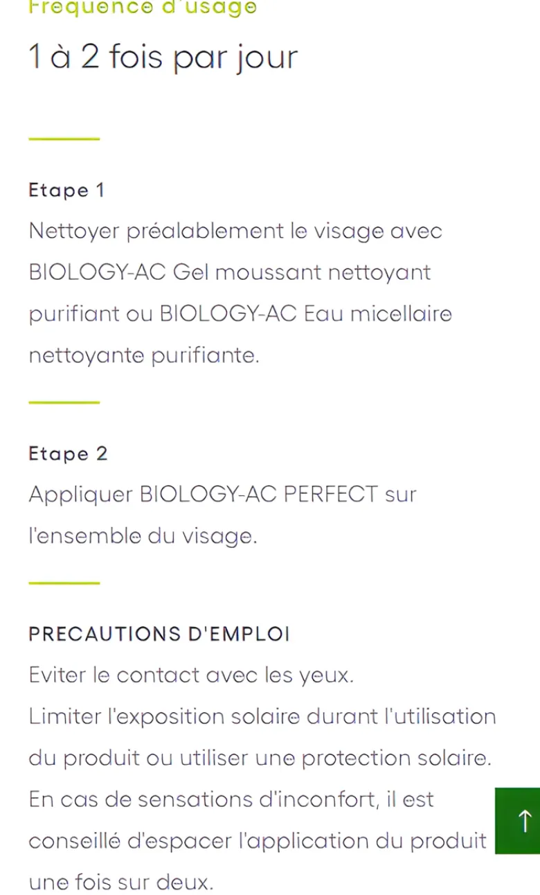 Biology AC Fluide anti-imperfection anti-marque A-derma - tube de 40 ml
