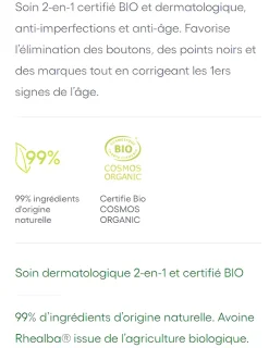 Biology AC Fluide anti-imperfection anti-marque A-derma - tube de 40 ml