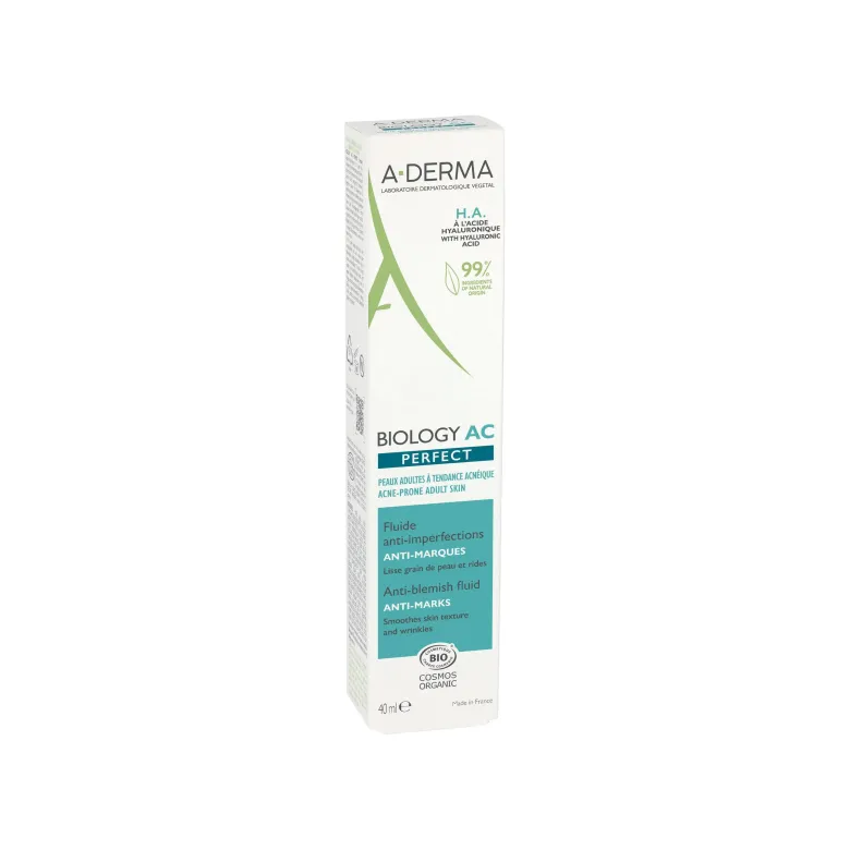 Biology AC Fluide anti-imperfection anti-marque A-derma - tube de 40 ml