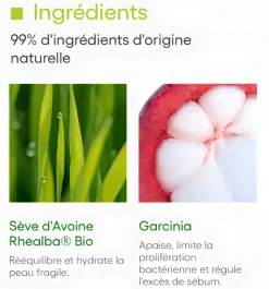 Biology AC Gel moussant nettoyant purifiant bio A-derma