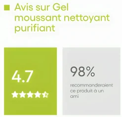 Biology AC Gel moussant nettoyant purifiant bio A-derma
