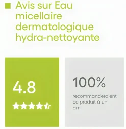 Biology Eau micellaire dermatologique hydra-nettoyante A-Derma