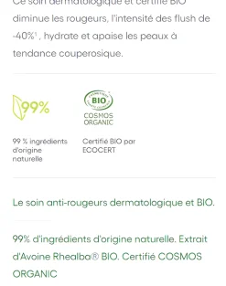 Biology Soin A-R dermatologique anti-rougeurs A-Derma - tube de 40ml