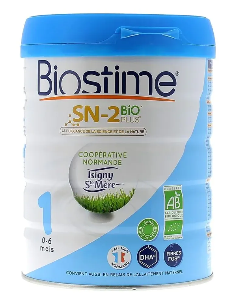Biostime lait infantile SN-2 Bio Plus 1er âge – 800 g