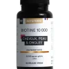Biotine 10 000 cheveux peau et ongles Nat&Form - pot de 60 gélules