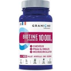 Biotine 10 000 µg Granions – 60 comprimés