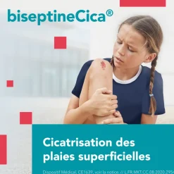 BiseptineCica Cicatrisation des plaies superficielles – tube 50 g
