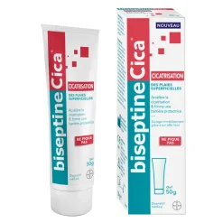 BiseptineCica Cicatrisation des plaies superficielles – tube 50 g
