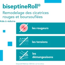 BiseptineRoll Remodelage des cicatrices 20 g