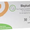 Blephademodex imprégnées hygiène des paupières Théa – 30 lingettes