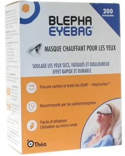 Blepha Eyebag Masque yeux chauffant Théa - boîte d'un masque