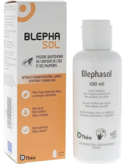 Blephasol lotion micellaire paupières sensibles Théa - flacon de 100ml