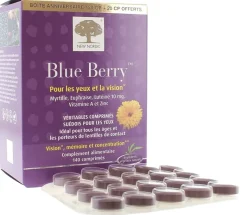 Blue Berry pour les yeux et la vision New Nordic