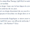 Blue Therapy Red Algae Uplift Rich Crème rosée raffermissante riche Biotherm - pot de 50 ml