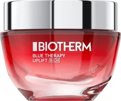 Blue Therapy Red Algae Uplift Rich Crème rosée raffermissante riche Biotherm - pot de 50 ml