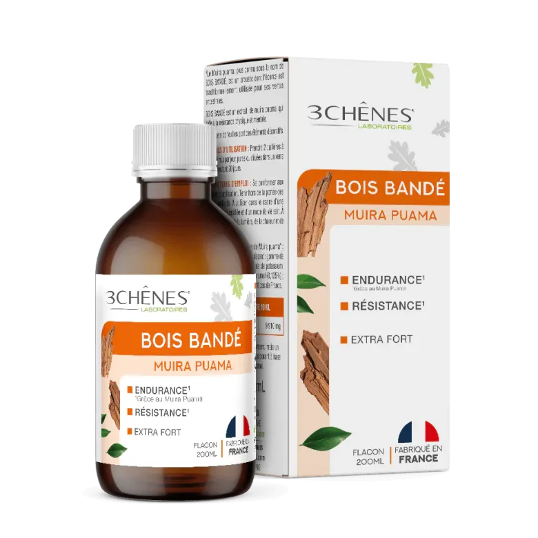 Bois bandé muira puama Les 3 Chênes – 200 ml