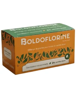 Boldoflorine constipation passagère - boite de 24 sachets doses