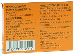Boldoflorine constipation passagère – 40 comprimés