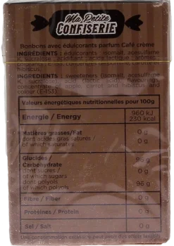 Bonbons café crème Ma petite confiserie - boîte de 36,5 g