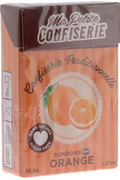 Bonbons orange Ma petite confiserie - boîte de 36,5 g