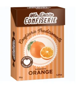 Bonbons orange Ma petite confiserie - boîte de 36,5 g