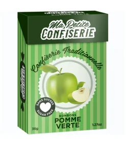 Bonbons pomme verte Ma petite confiserie - boîte de 36,5 g