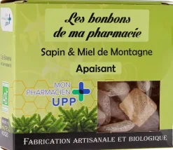 Bonbons Sapin & Miel de montagne apaisants Les bonbons de ma pharmacie - boite de 130g