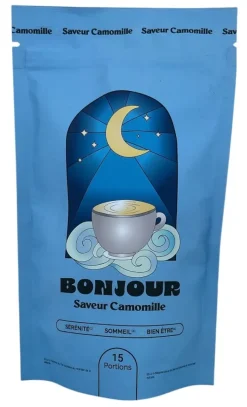 Bonjour Nuit boisson saveur Camomille - sachet de 90g (15 portions)