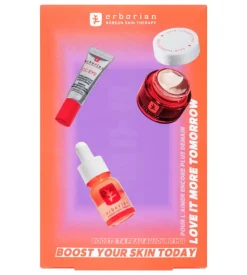 Boost your skin today skin therapy Duo x CC Eye doré Erborian - coffret de 3 produits