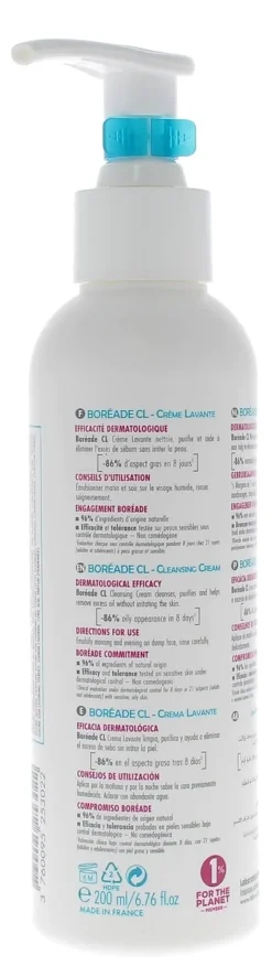 Boréade CL Crème lavante ACM - flacon-pompe de 200 ml