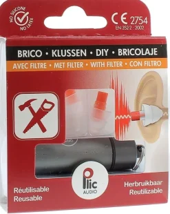 Bouchons d'oreilles brico Plic audio - 1 paire