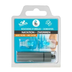 Bouchons d'oreilles Natation avec filtre Plic Audio - 1 paire