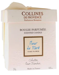 Bougie parfumée Fleur de tiaré Collines de Provence