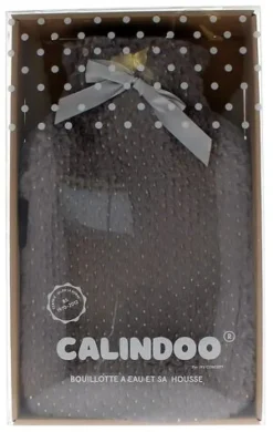 Bouillotte à eau avec housse Calindoo – 2 L