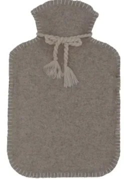 Bouillotte à eau avec housse flanelle Calindoo - bouillotte de 2L