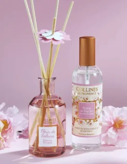 Bouquet parfumé Fleur de sakura Collines de Provence - flacon de 100ml