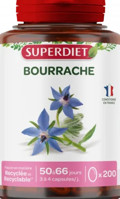 Bourrache Super Diet - boite de 200 capsules