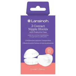 Bouts de sein Contact Lansinoh - boîte de 2 unités