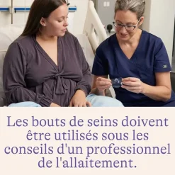 Bouts de sein Contact Lansinoh - boîte de 2 unités
