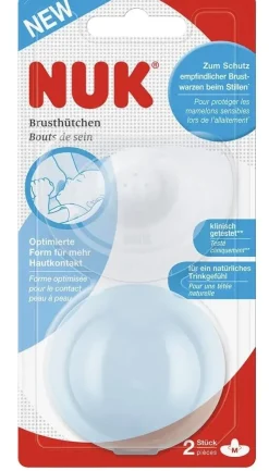 Bouts de sein taille M NUK - 2 pièces