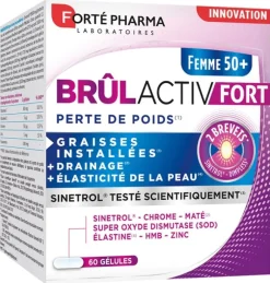 Brûlactiv Fort femme 50+ Perte de poids Forté Pharma - boîte de 60 gélules